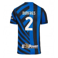 Dres Inter Milan Denzel Dumfries #2 Domáci 2024-25 Krátky Rukáv